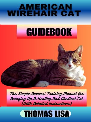 cover image of AMERICAN WIREHAIR CAT GUIDEBOOK